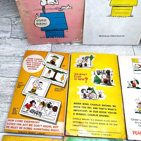 Vintage Charlie Brown & Snoopy Comic Books by Charles M. Schulz (11 each) - Picture 12 of 16